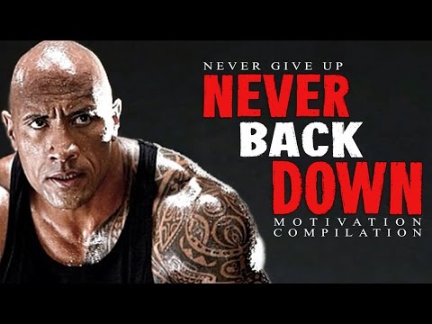 Best Motivational Speech Compilation EVER #6 – NEVER BACK DOWN – 30-Minute Motivation Video