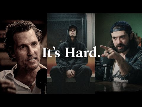 LIFE IS NOT EASY, LIFE IS F*CKING HARD MAN – Powerful Motivational Speech Video